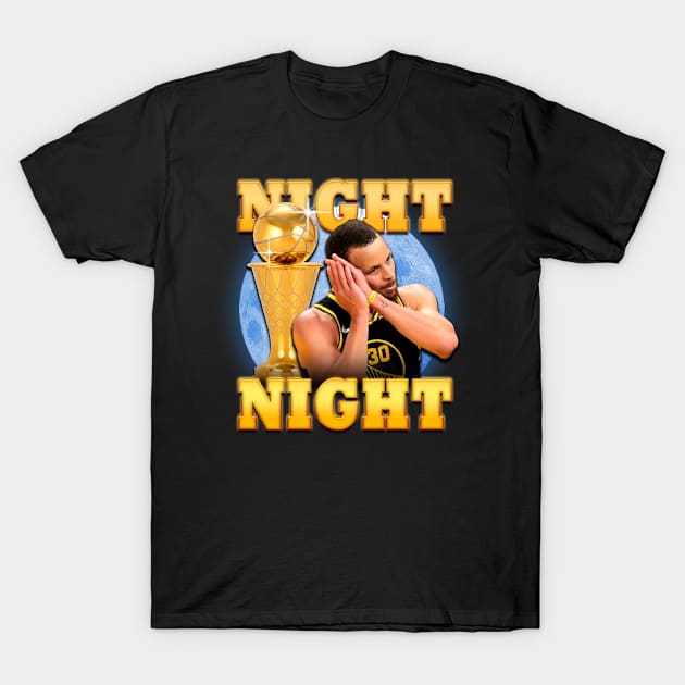 Night Night Curry T-Shirt by bmbg trian